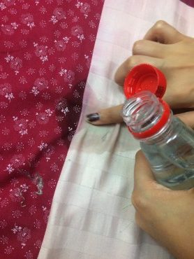 How to remove slime from bedsheets: use vinegar as detergent