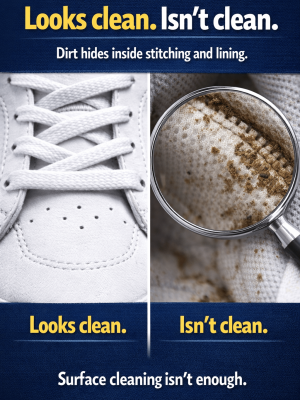 Dirt hides inside stitching and lining- 02